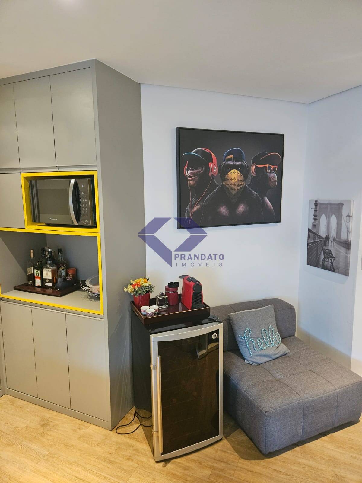 Apartamento à venda com 1 quarto, 37m² - Foto 6