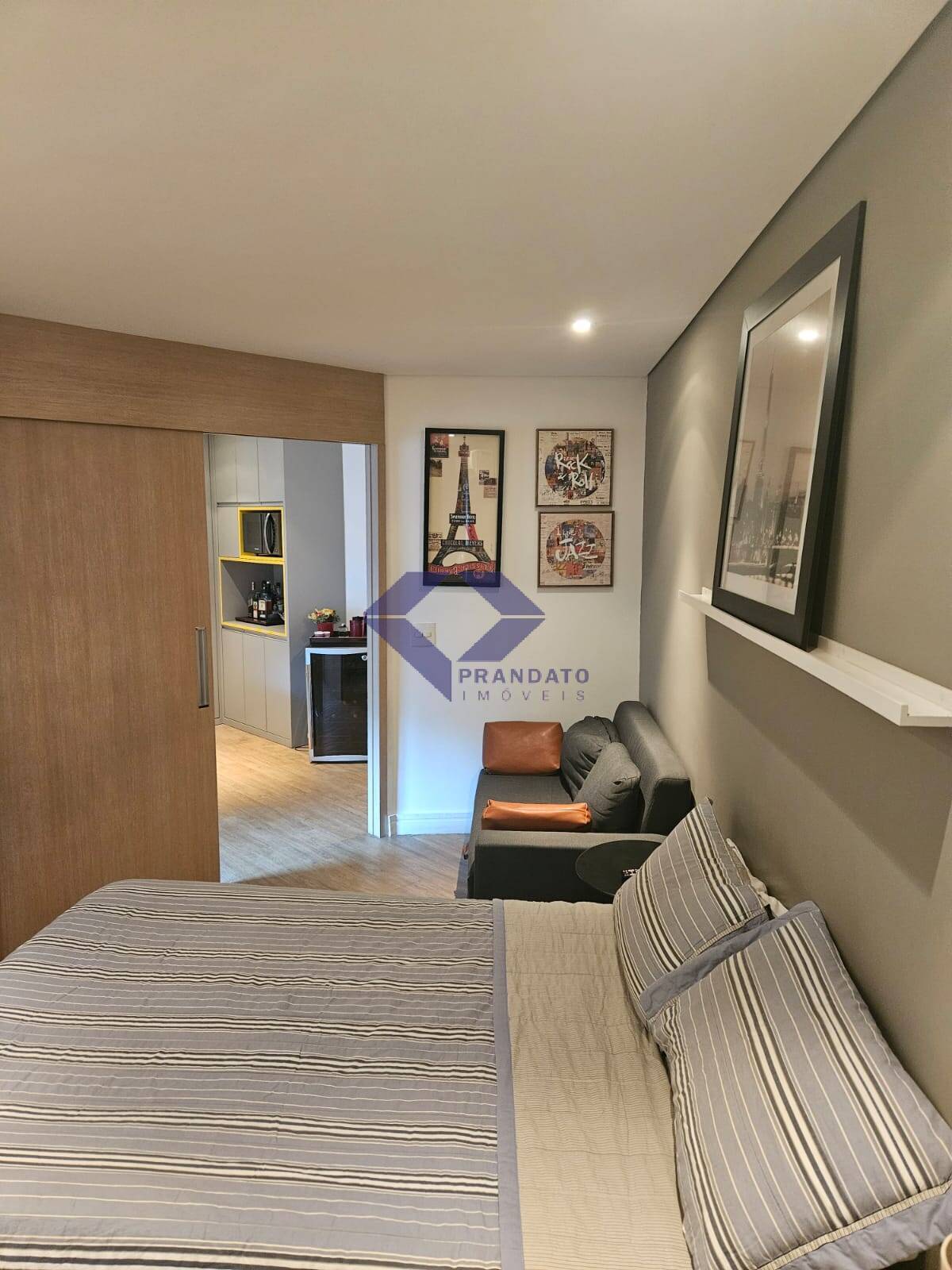 Apartamento à venda com 1 quarto, 37m² - Foto 9