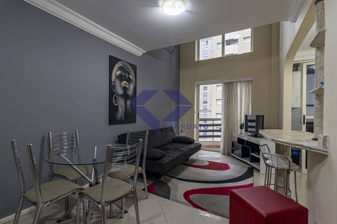 Apartamento à venda com 1 quarto, 44m² - Foto 1