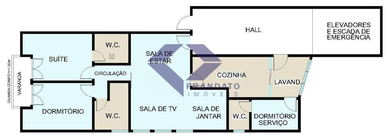 Apartamento à venda com 2 quartos, 89m² - Foto 11