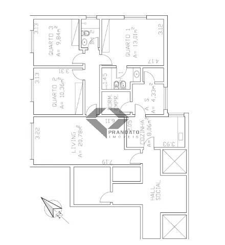 Apartamento à venda com 3 quartos, 94m² - Foto 29